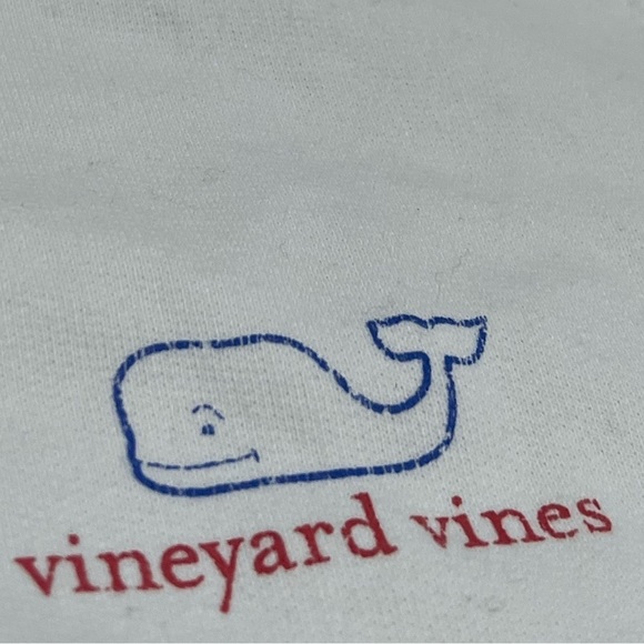 Women's Vineyard Vines Whale Design 1/4 Zip Up Pullover Sweatshirt - Picture 6 of 8